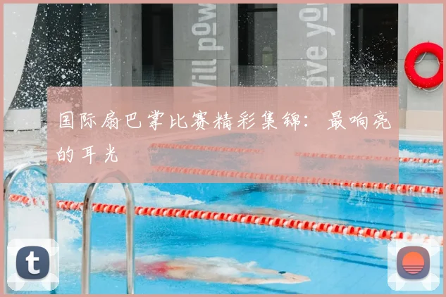 国际扇巴掌比赛精彩集锦：最响亮的耳光