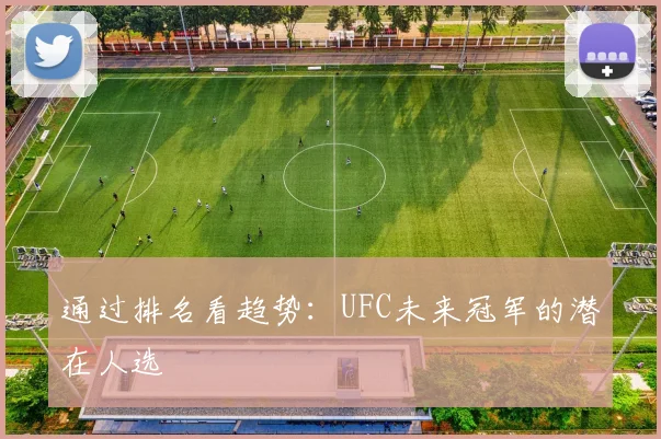 通过排名看趋势:UFC未来冠军的潜在人选